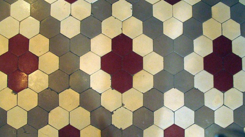 architectural detail tile floor