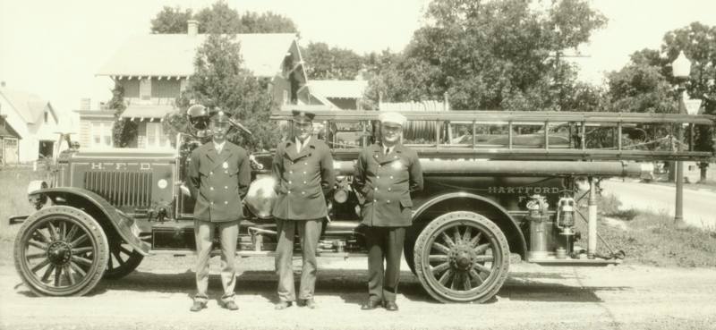 Kissel fire truck in Washington County, Wisconsin