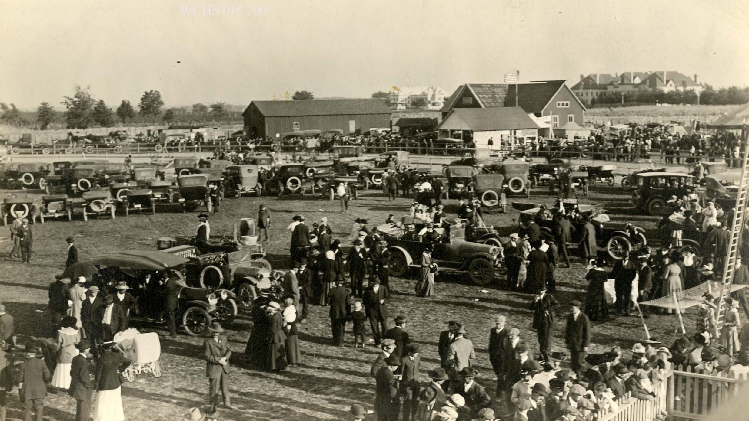 An exhibit at the 1915 County Fair with The Tower Heritage Center home to the Washington County Historical Society in West Bend, Wisconsin