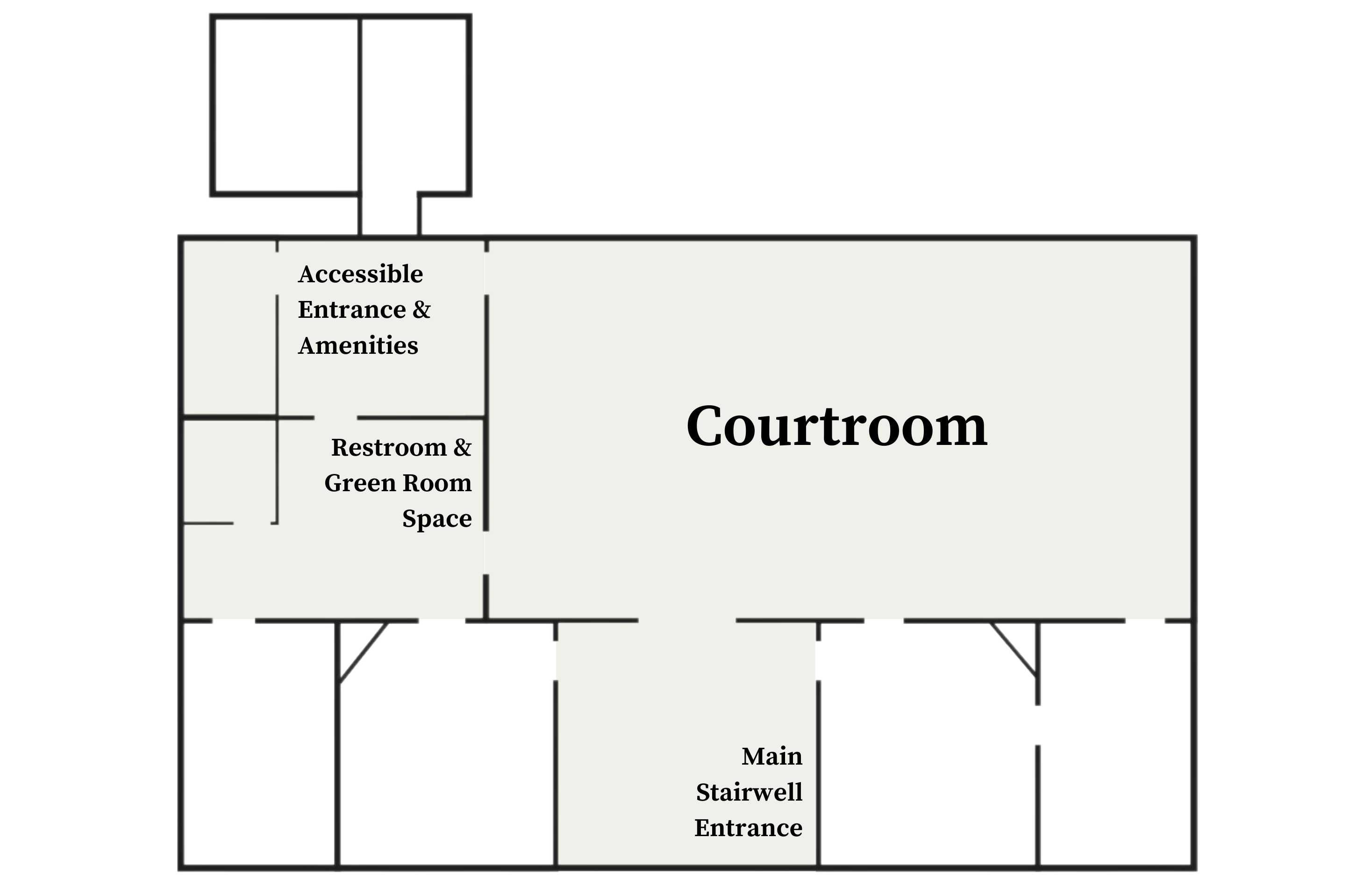 1889 Courthouse Venue Rental Floor Plan