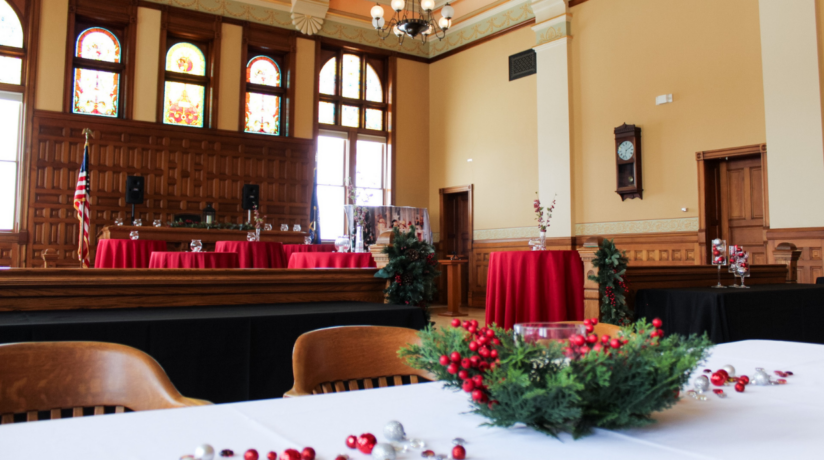 Private corporate event in the 1889 Courthouse