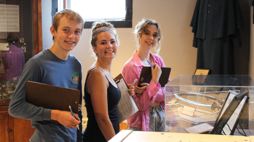 Teen Leaders with The Tower Heritage Center in Washington County