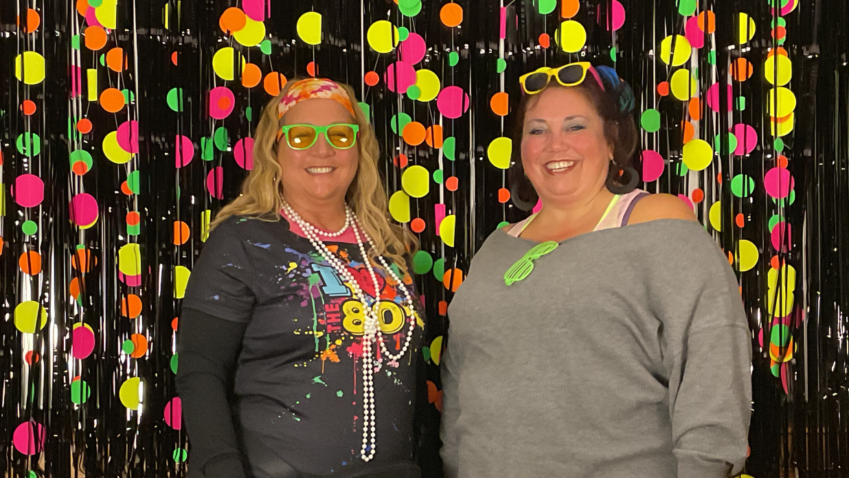 The Tower Heritage Center events 80s themed photo booth