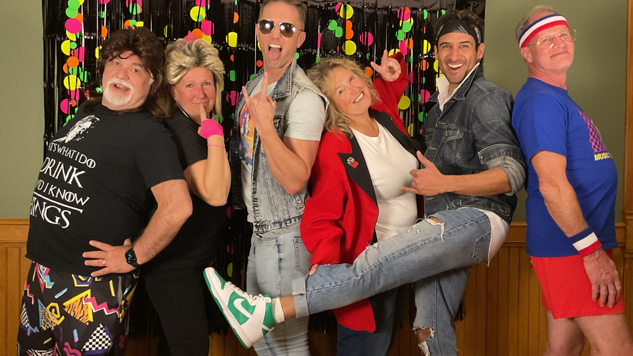 The Tower Heritage Center events 80s themed photo booth