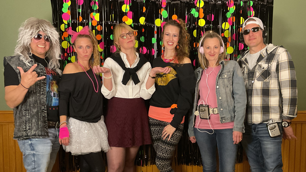 The Tower Heritage Center events 80s themed photo booth