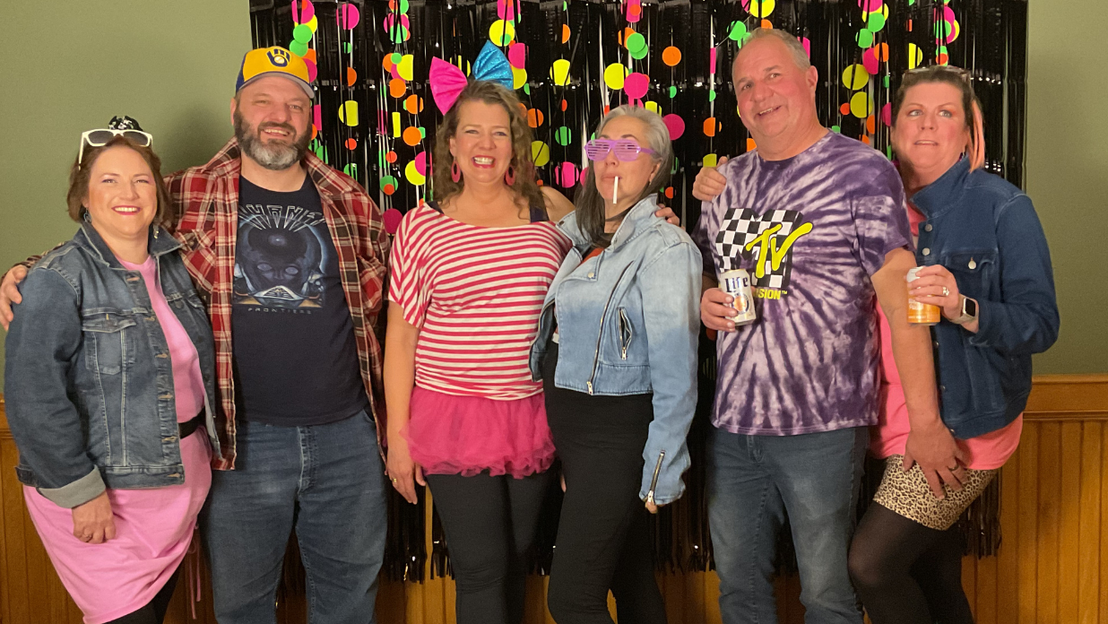 The Tower Heritage Center events 80s themed photo booth