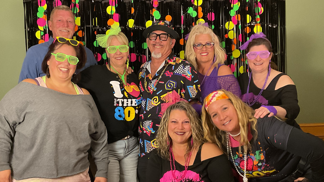 The Tower Heritage Center events 80s themed photo booth