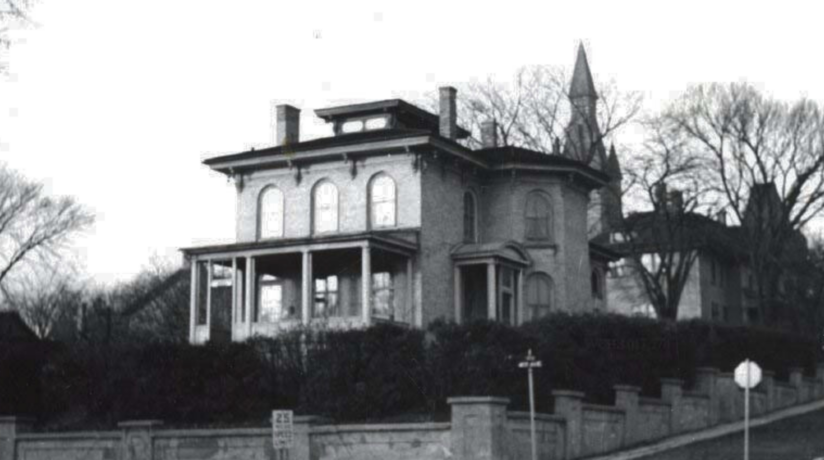 1865 Frisby House of The Tower Heritage Center in West Bend, Wisconsin