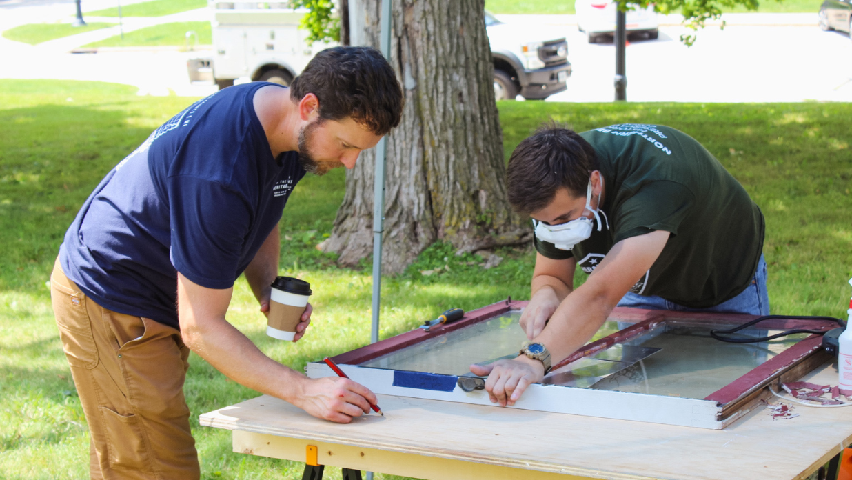 Early Success, Saving Frisby House’s Critical Historic Feature