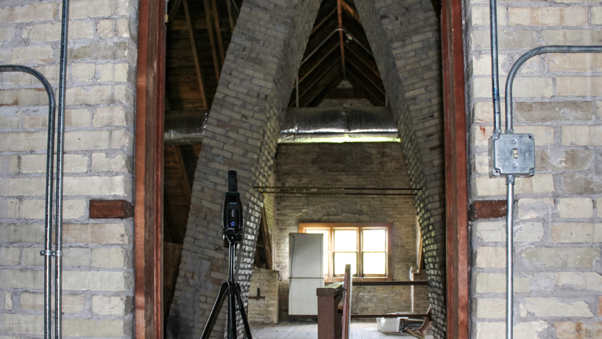 West Bend's historic Jailhouse is documented with BIM technology