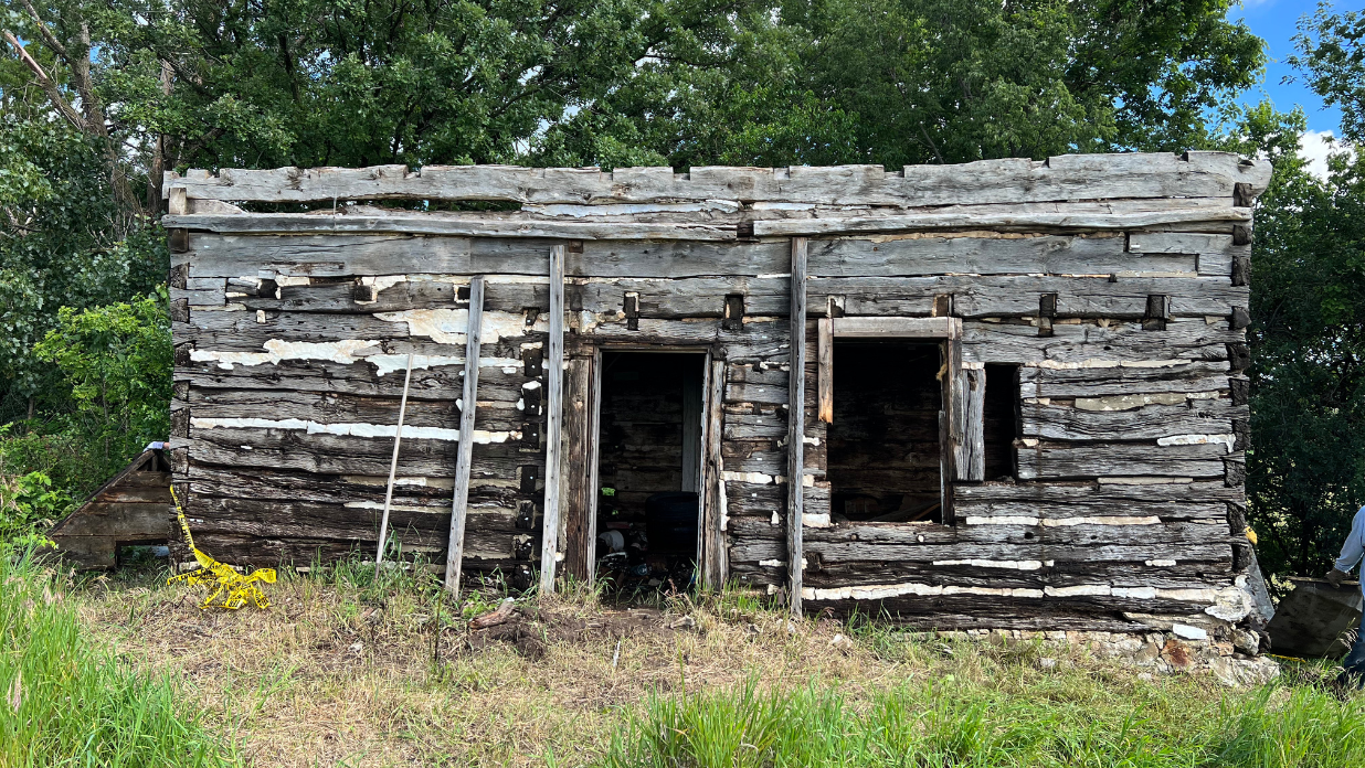 historic log cabin in Wisconsin with The Tower Heritage Center