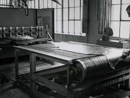 Leather making was an early industry in Washington County, Wisconsin's early history