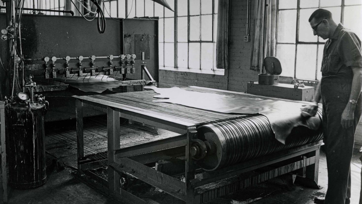 Leather making was an early industry in Washington County, Wisconsin's early history