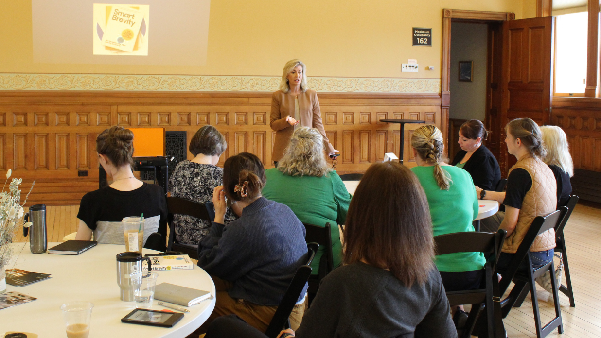Networking Book Club with The Exchange coworking space in West Bend, Wisconsin
